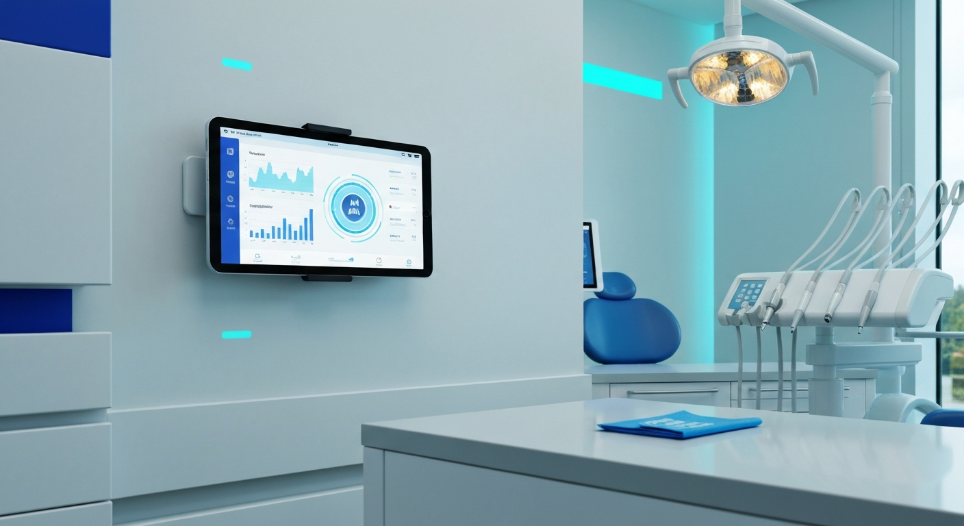 Painel de IA para clínica odontológica